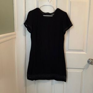 Black Shift Mini Dress